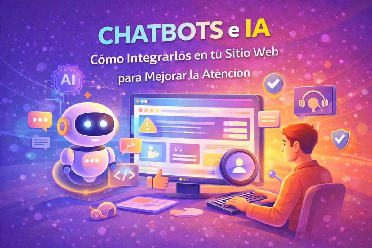Chatbots e IA: Cómo Integrarlos en tu Sitio Web para Mejorar la Atención